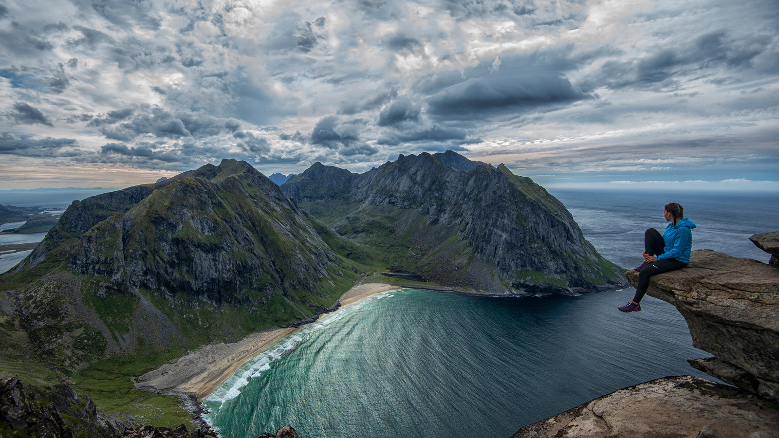 Fjord overlook in Scandinavia with rail links, waymarked trails, and protected shoreline — a blueprint for sustainable tourism.