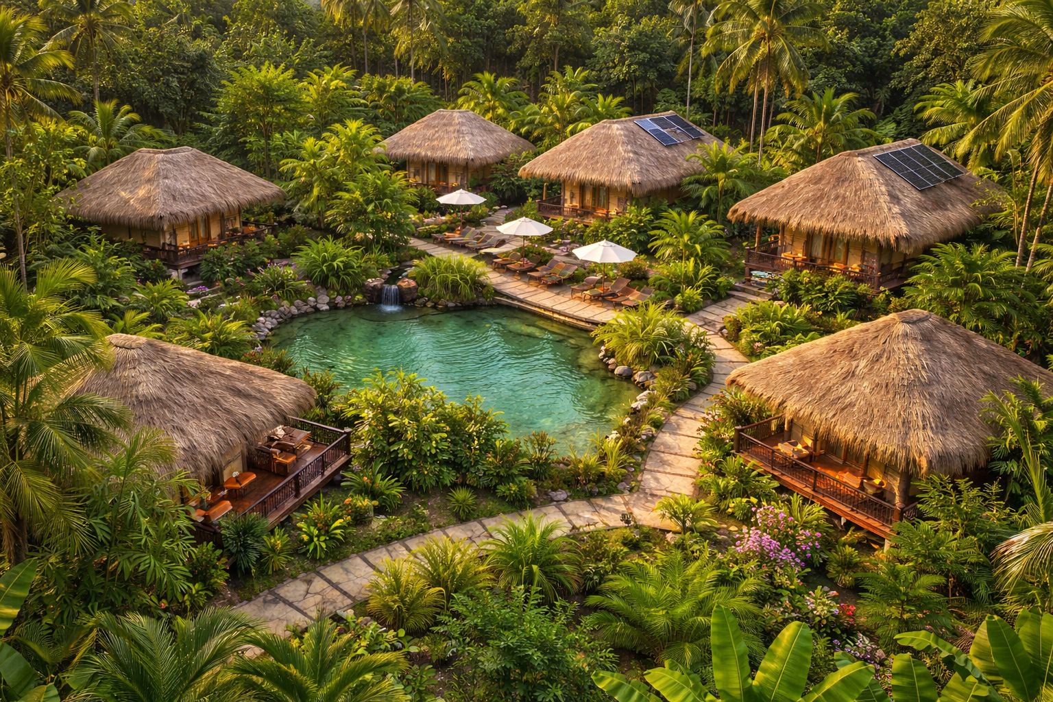 Best Eco Resorts And Sustainable Stays For Low Impact Travel Eco Resort Category Tropical Lagoon Retreat 