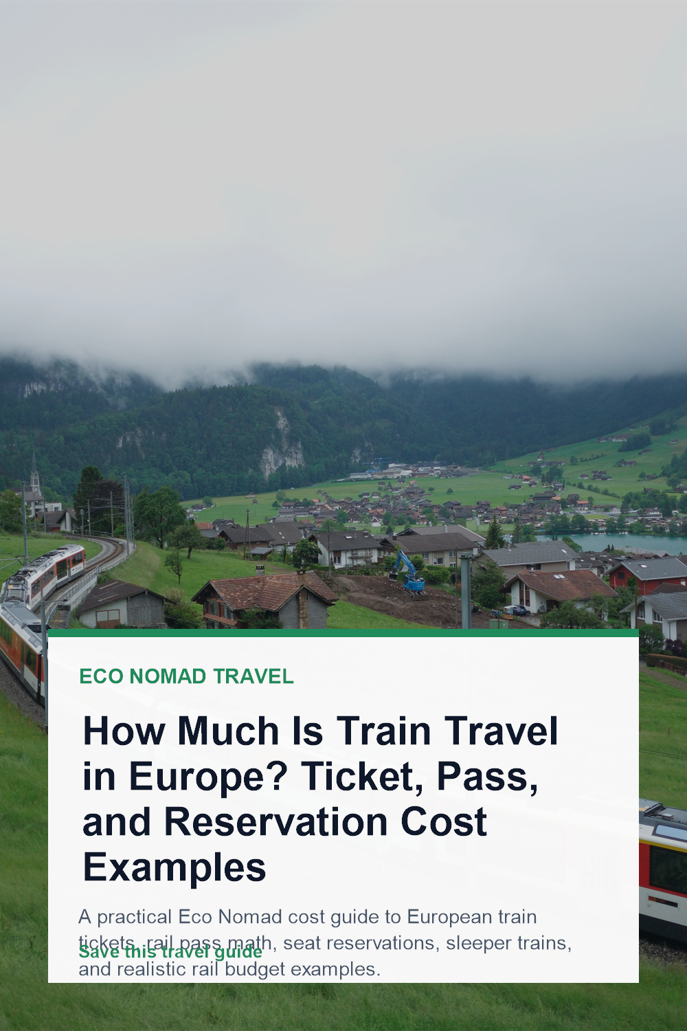 How Much Is Train Travel in Europe? Real Costs